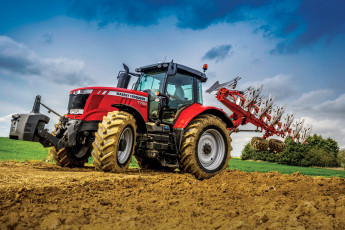 Картинка техника тракторы massey ferguson