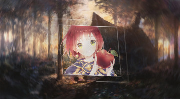 Картинка аниме mahou+tsukai+no+yome красноволосая белоснежка