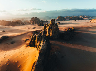 Картинка природа пустыни плато песчаника пустыня хисма neom cаудовская аравия