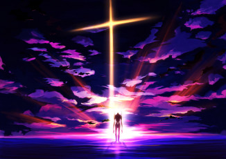 Картинка аниме evangelion eva neon genesis
