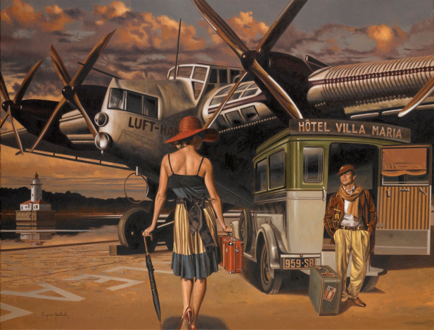 Обои картинки фото peregrine, heathcote, рисованные, самолет