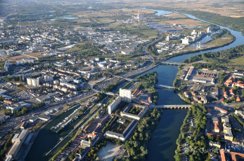 Картинка франция лотарингия мец города панорамы панорама
