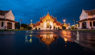 обоя города, бангкок, таиланд, храм