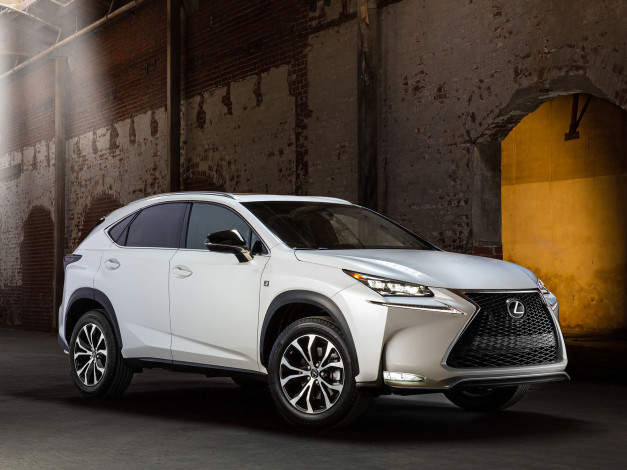 Обои картинки фото автомобили, lexus, светлый, 2014, f-sport, nx, 200t