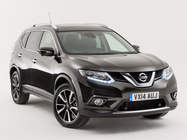 Обои картинки фото автомобили, nissan, datsun, x-trail, 2014г, t32, uk-spec