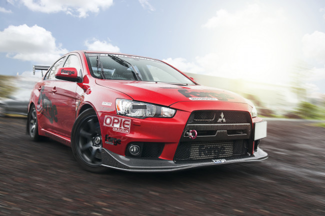 Обои картинки фото mitsubishi lancer evolution x explore, автомобили, mitsubishi, Япония, токио, компания, частная, group