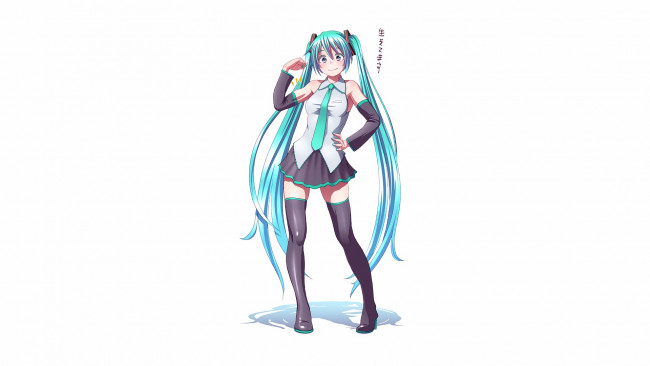 Обои картинки фото аниме, vocaloid, hatsune, miku