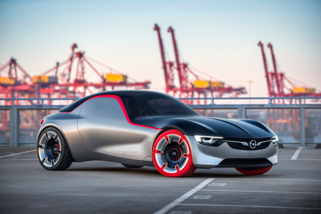 Обои картинки фото opel gt concept 2016, автомобили, opel, gt, concept, 2016, car