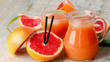 Картинка еда напитки +сок грейпфрут