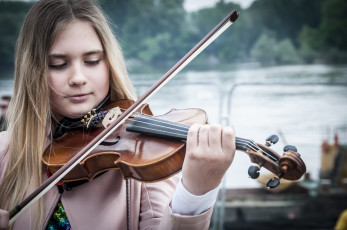 Картинка музыка -другое скрипка девушка
