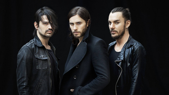 Обои картинки фото музыка, 30 seconds to mars, jared, leto, tomislav, milicevic, шеннон, лето, 30, seconds, to, mars, джаред, shannon, томислав, милишевич