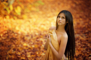 Картинка девушки -+брюнетки +шатенки брюнетка ткань осень