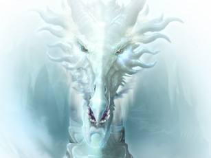 Картинка фэнтези драконы рога