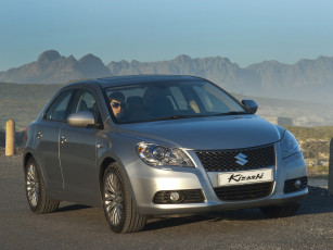 Картинка автомобили suzuki серый za-spec kizashi