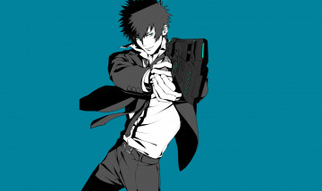 обоя аниме, psycho-pass, парень