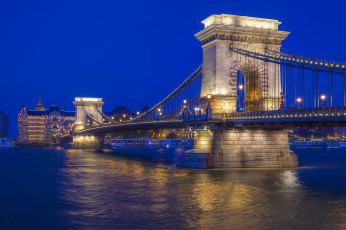 Картинка sze& 769 chenyi+chain+bridge города будапешт+ венгрия простор