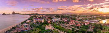 Картинка прачуапхирихан таиланд города -+панорамы кхао чонг крачок провинция панорама азия