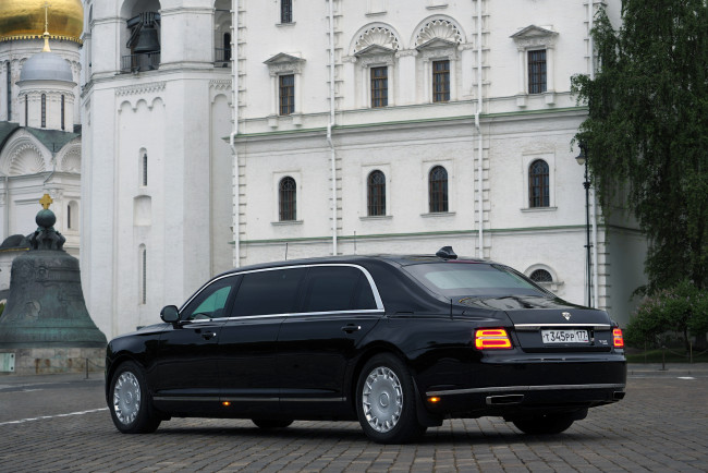 Обои картинки фото aurus senat limousine l700, автомобили, aurus, senat, limousine, l700, аурус, лимузин, россия