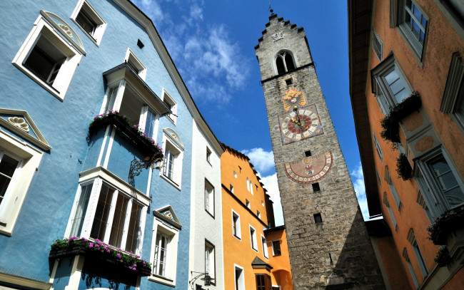 Обои картинки фото sterzing, south tyrol, italy, города, - здания,  дома, south, tyrol