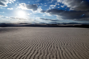 Картинка white+sands+np new+mexico природа пустыни white sands np new mexico