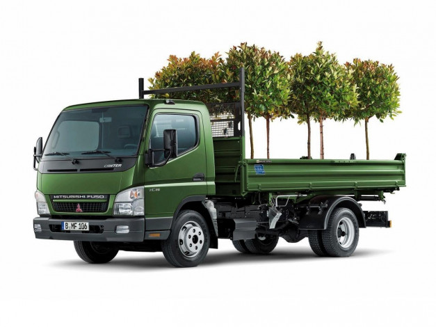 Обои картинки фото fuso, canter, автомобили, mitsubishi