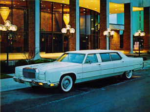 Картинка continental executive limousine автомобили lincoln