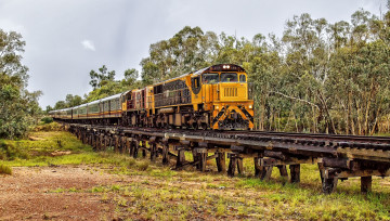 Картинка техника поезда состав дорога локомотив рельсы железная