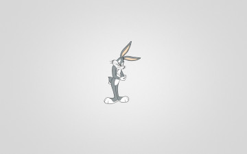 Картинка рисованные минимализм кролик