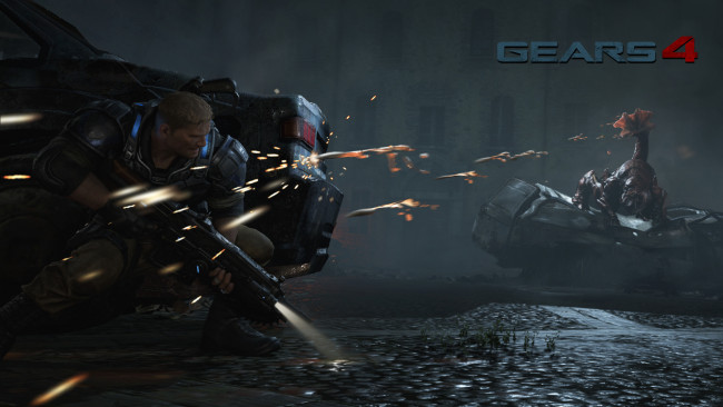 Обои картинки фото gears of war 4, видео игры, - gears of war 4, gears, of, war, 4, фантастика, action, боевик