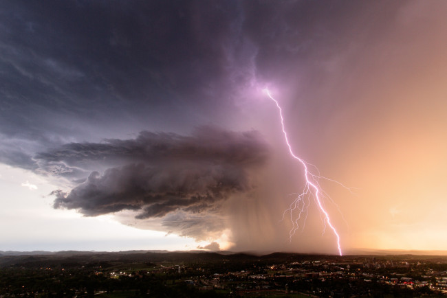 Обои картинки фото природа, молния,  гроза, буря