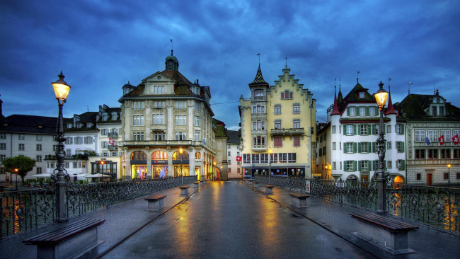 Обои картинки фото города, люцерн , швейцария, lucerne, switzerland, люцерн