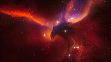 Картинка космос галактики туманности phoenix tyler young