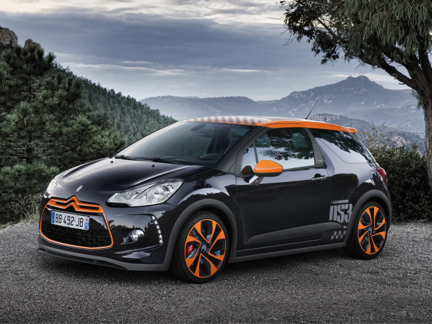 Обои картинки фото citroen, ds3, racing, автомобили