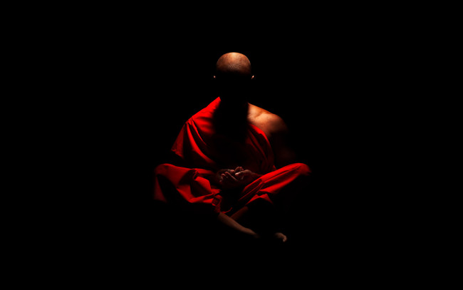 Обои картинки фото мужчины, unsort, буддизм, монах, медитация