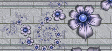 Картинка 3д графика flowers цветы фон лепестки узор цвета