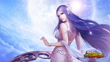 Картинка goddess alliance видео игры девушка взгляд