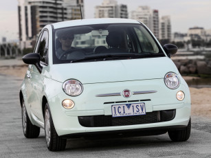 Картинка автомобили fiat 500 pop au-spec 2013г