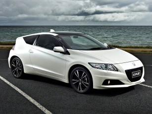 обоя автомобили, honda, cr-z, au-spec, zf1, светлый