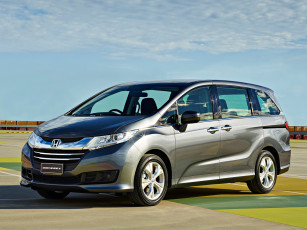 Картинка автомобили honda odyssey vti 2014г темный