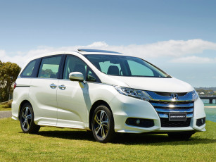 Картинка автомобили honda odyssey vti-l 2014г светлый