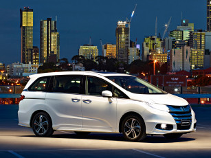 Картинка автомобили honda odyssey vti-l 2014г светлый