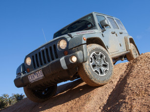 обоя автомобили, jeep, anniversary, unlimited, wrangler, 10th, 2013г, jk, rubicon, au-spec