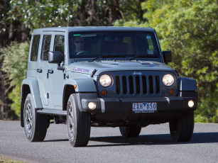 Картинка автомобили jeep au-spec anniversary rubicon 2013г jk 10th unlimited wrangler