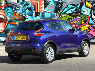 Картинка автомобили nissan datsun juke uk-spec yf15 2014г синий