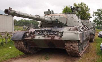 Картинка leopard+1 техника военная+техника танк бронетехника