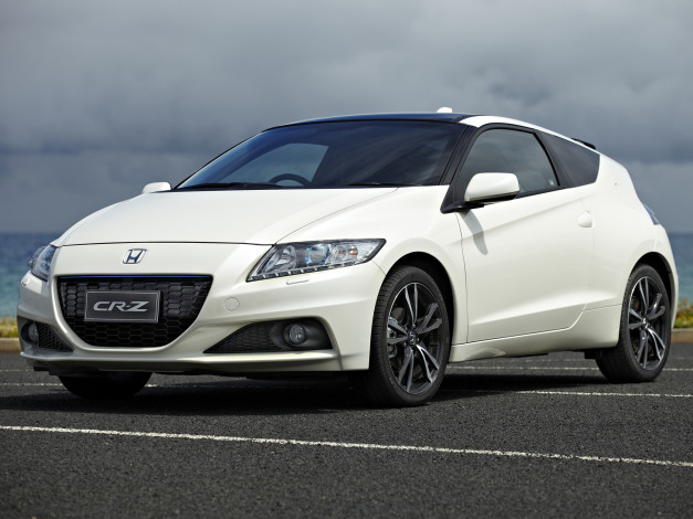 Обои картинки фото автомобили, honda, cr-z, au-spec, zf1, светлый