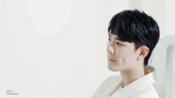 Картинка мужчины xiao+zhan актер лицо