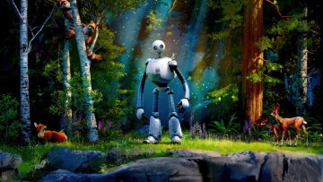 Картинка мультфильмы the+wild+robot the wild robot