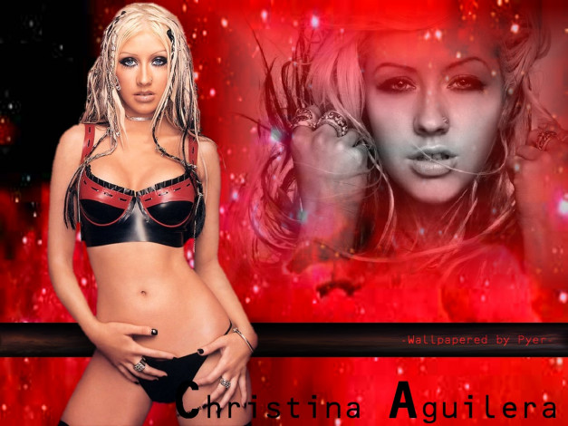 Обои картинки фото музыка, christina, aguilera
