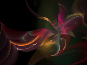Картинка 3д графика abstract абстракции тёмный цвета абстракция
